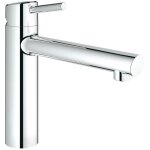 Mitigeur évier grohe concetto 31210001 - bec pivotant médium - escamotable - chrome Mitigeur évier grohe concetto 31210001 - bec pivotant médium - escamotable - chrome