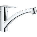 Mitigeur �vier grohe start eco - chrom� - bec bas - m�tal