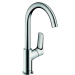 Mitigeur lavabo bec haut logis - chrom - hansgrohe - comfortzone 210 - cartouche cramique m1
