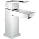 Mitigeur lavabo grohe eurocube 2339000e - bec bas - limiteur de temp�rature - economie deau - chrome ...