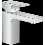 Mitigeur de lavabo hansgrohe vernis shape avec tirette et vidage synth�tique chrom� - 71561000