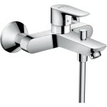 Mitigeur mcanique de baignoire talis e - hansgrohe - chrom - fixe - mural - laiton