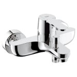 Mitigeur monocommande bain douche - grohe - get - montage mural - raccord fileté - rosaces métal Mitigeur monocommande bain douche - grohe - get - montage mural - raccord fileté - rosaces métal
