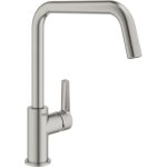 Mitigeur monocommande evier - grohe - supersteel - pivotant - hauteur 310mm