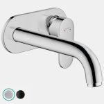 Mitigeur mural lavabo encastr� hansgrohe vernis blend ecosmart chrom�