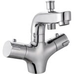 Mitigeur thermostatique de baignoire monotrou cali by eurosanit