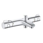 Mitigeur thermostatique bain / douche grohtherm 800 - grohe - economie deau - chrom�