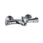 Mitigeur thermostatique bain / douche - kliegger - elios - corps en laiton - finition chrome - cartouche ... Mitigeur thermostatique bain / douche - kliegger - elios - corps en laiton - finition chrome - cartouche ...