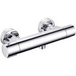 Mitigeur thermostatique de douche - edouard rousseau - garance 3 - corps froid - adapt  toute production ...