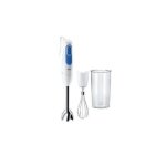 Mixeur  main braun mq3005wh cream - 750 w - blanc - bleu - pour smoothie gaspacho soupe