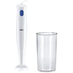 Mixeur plongeant - braun - mq10. 001pwh - 450 watts - blanc - compatible lave - vaisselle