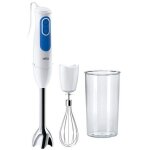 Mixeur plongeant - braun - multiquick 3 mq3005wh cream - 750 w - blanc - bleu - pour smoothie gaspacho ...