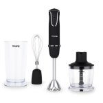 Mixeur plongeant noir 850w turbo 5 vitesses h. koenig