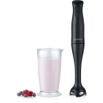 Mixeur plongeant - severin - sm3761 - 350 w - pied amovible - gobelet 700 ml avec couvercle - double ...