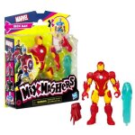 Mixmashers iron man figurine 12 cm personnalisable  mlanger et combiner avec accessoires marvel ds ...
