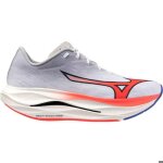 Mizuno wave rebellion flash 3 ? chaussures de running homme blanches (43) amorti enerzy lite