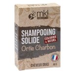 Mkl solide ortie et charbon cheveux gras 65g