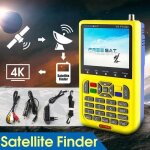 Mm - freesat v8 num�rique finder satellite finder hd dvb - s2 av hdmi 3. 5 pouces �cran lcd