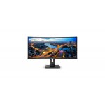 �cran incurv� - philips - 345b1c - 34 pouces - wqhd 3440x1440 - noir