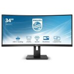 Mmd - philips 34in va curved usb - c docking 3440x1440 5ms displayport gr noir noir noir
