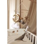 Mobile b�b� ballon baleine fait main