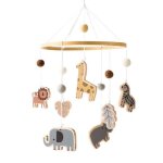 Mobile bb carillon avec animaux mobile bb bois mobile bb cloche de lit pendentif  suspendre au ...