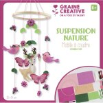 Mobile pour b�b� en feutrine � customiser la nature