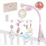 Mobile bb pour lit de bb mobile musical pour lit bb rotatif  360  avec lumires hochets rotatifs ...