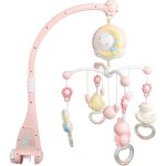 Mobile musical berceau bébé lit de bébé musical avec jouets rotatifs suspendus minuterie avec musique ... Mobile musical berceau bébé lit de bébé musical avec jouets rotatifs suspendus minuterie avec musique ...