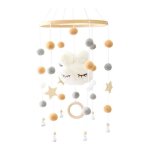 Mobile musical lit bb mobile lit bb pour chambre denfants carillons oliens mobiles bunny pour lit ...
