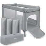 Moby - system lit bb 2 en 1 parc bb & lit parapluie pliable charge max 15 kg lit de voyage avec systme ...