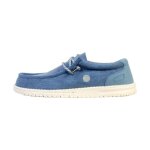 Mocassin cuir serge blanco saint jean - denim