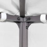 Toile de toit de belvédère 2 niveaux - mode 8631 - blanc - 310 g - m² - 3x3 m Toile de toit de belvédère 2 niveaux - mode 8631 - blanc - 310 g - m² - 3x3 m