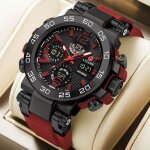 Mode marques licarr hommes montres etanche 50m chronom�tre / alarme mouvement �lectronique outdoor sports ...