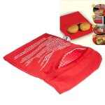 Mode rouge sac cuiseur lavable au four cuisson rti de pommes de terre micro - ondes show chaud style ...