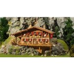 Modélisme - faller - refuge de haute montagne chalet moser - construction en bois - echelle h0 Modélisme - faller - refuge de haute montagne chalet moser - construction en bois - echelle h0
