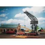 Modlisme ferroviaire ho - faller - grue  portique - jaune - adulte - 15 ans