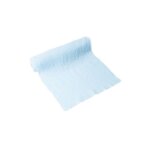 Modern confetti - chemin de table en gaze coton bleu ciel