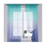 Moderne gradient tulle fenêtre rideaux pour salon 3d couleur organza fil sheer voile rideau pour chambre ... Moderne gradient tulle fenêtre rideaux pour salon 3d couleur organza fil sheer voile rideau pour chambre ...