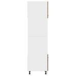 Moderne meuble micro - ondes lyon sweety armoire base de cuisine ch�ne fum� 60x57x207 cm bois ding�nierie ...