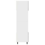 Moderne meuble micro - ondes lyon sweety armoire base de cuisine gris sonoma 60x57x207 cm bois ding�nierie ...