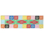 Moderne meuble tv burke table tv / hifi multicolore 100x30x22 cm bois ding�nierie aa2398