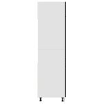 Moderne placard r�frig�r�e lyon sweety armoire base de cuisine noir 60x57x207 cm bois ding�nierie bb1238 ...