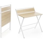 Modezvous bureau pliable rabattable pour petit espace avec etagère table murale table de cuisine table ... Modezvous bureau pliable rabattable pour petit espace avec etagère table murale table de cuisine table ...
