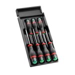 Jeu de tournevis - facom - module de 7 tournevis protwist - torx - compatible avec servantes chrono et ... Jeu de tournevis - facom - module de 7 tournevis protwist - torx - compatible avec servantes chrono et ...