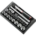 Module douilles 1 / 2 6 pans mtriques 23 pices - facom - mod. s161 - 36