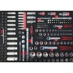 Module de douilles et accessoires 1 / 4 - 3 / 8 - 1 / 2 175 pices ks tools 711. 1011