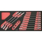 Module - ks tools - 713. 2027 - module de cls mixtes  cliquet rversible gearplus - avec adaptateurs ...