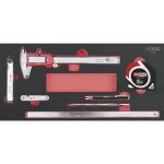 Module - ks tools - 713. 8007 - module doutils de mesure - pour servantes et établis - 7 pièces Module - ks tools - 713. 8007 - module doutils de mesure - pour servantes et établis - 7 pièces
