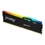 Module mmoire - kingston - fury beast rgb - ddr5 - 32 go - 6000 mhz - dimm 288 broches